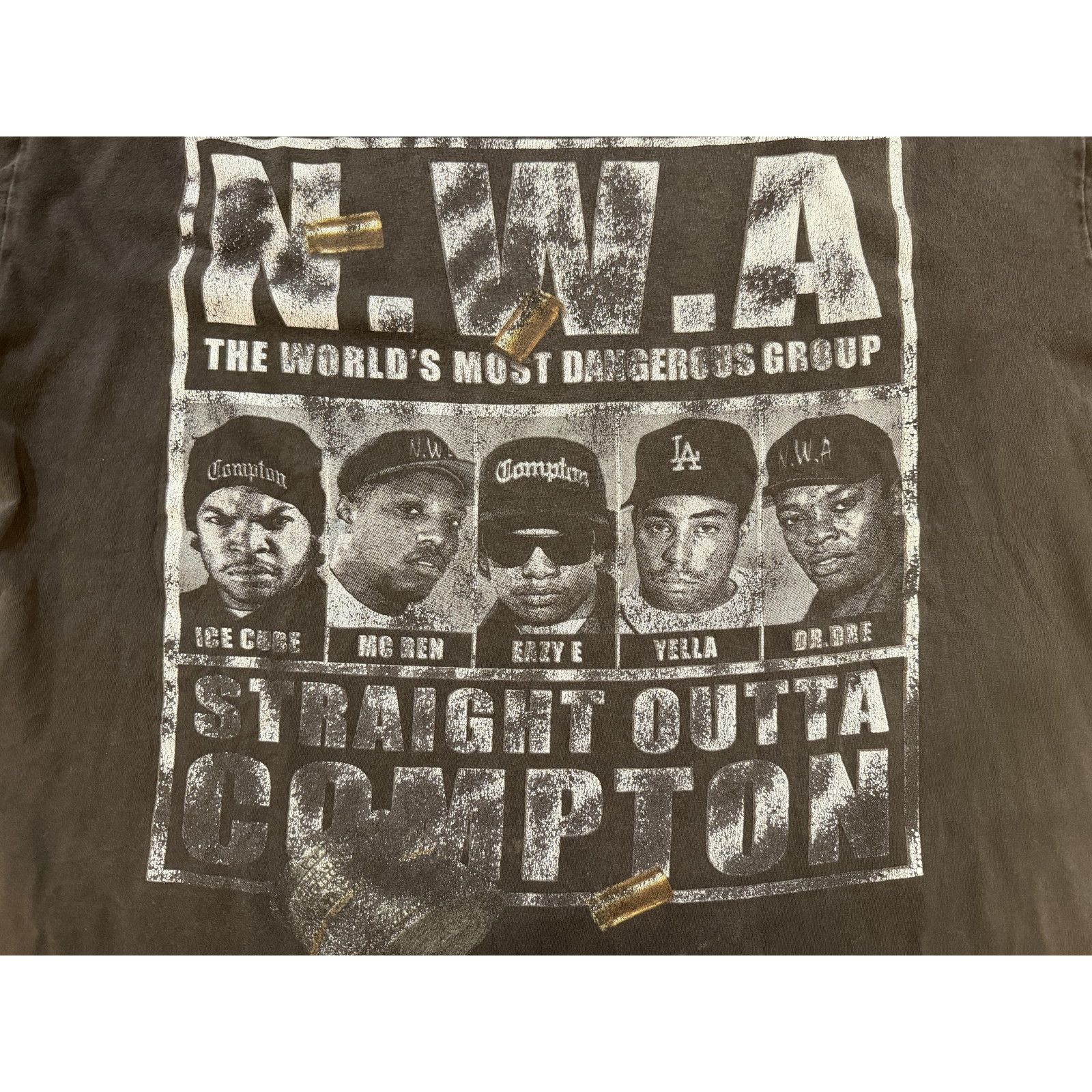 & Other Stories Vintage NWA Straight Outta Compton T-Shirt 2XL Airbrush Back Size US XXL / EU 58 / 5 - 2 Thumbnail