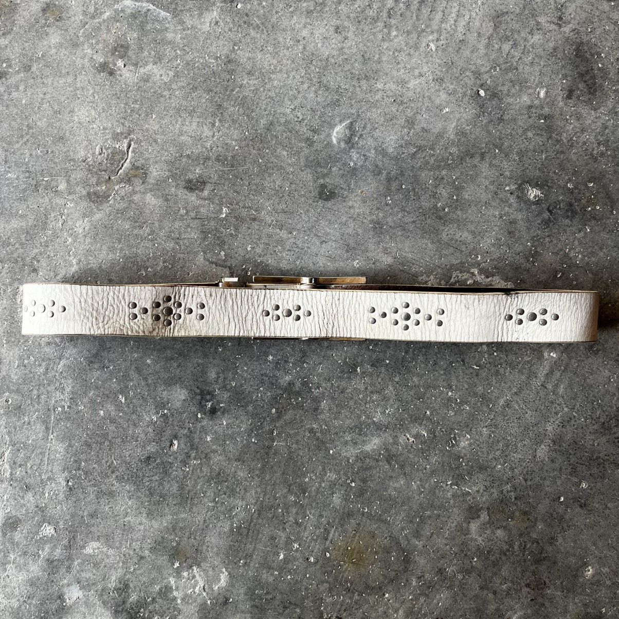 Kapital SRIXON STUDDED LEATHER BELT Size 30 - 2 Thumbnail