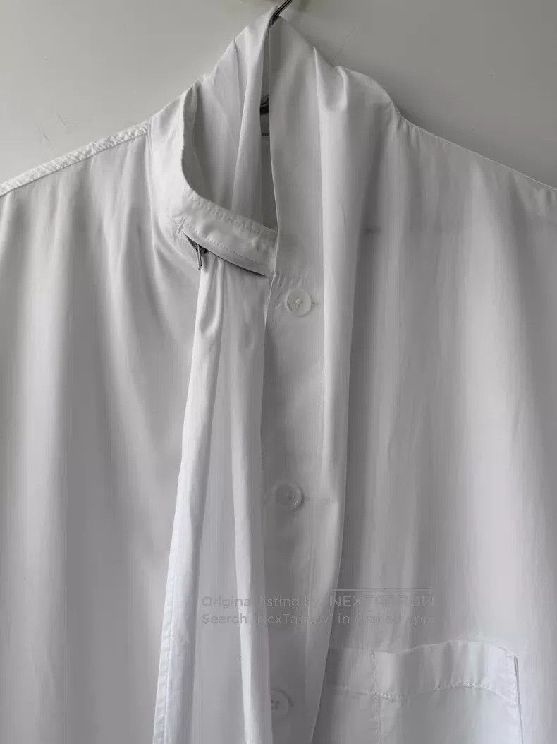 Yohji Yamamoto Yohji Yamamoto 19SS Long Lined Windbreaker with Floating N Size US XL / EU 56 / 4 - 2 Thumbnail