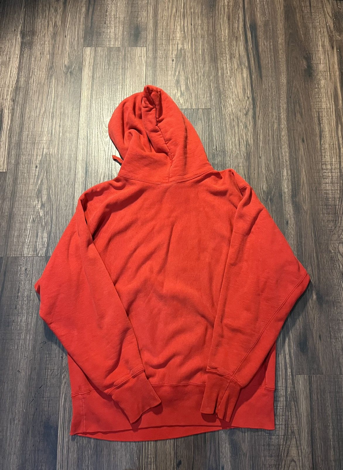 Champion Made In Usa Vintage Vintage 80s Champion Reverse Weave Hoodie Sweatshirt Red Grailed