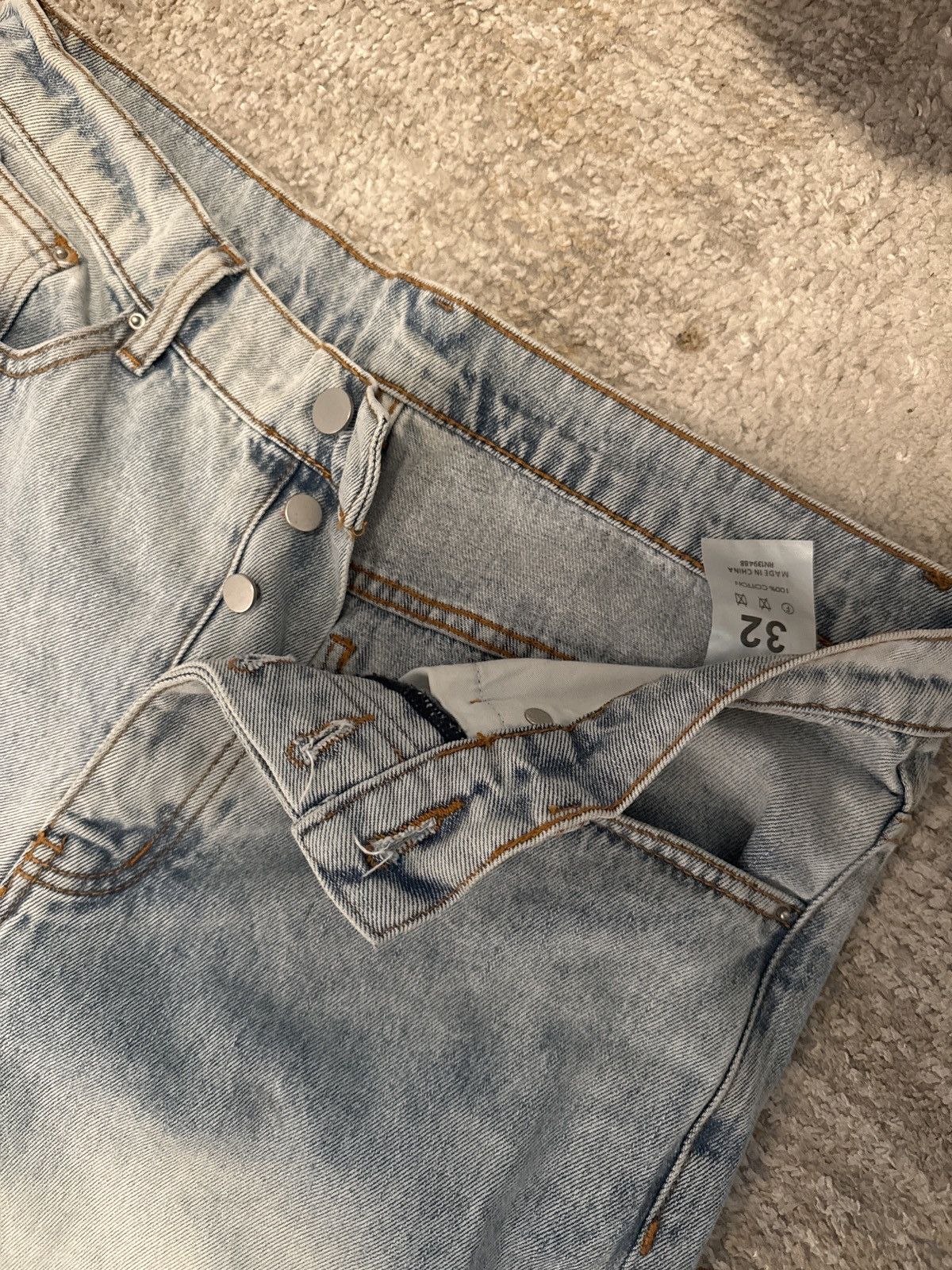 Other Baggy flared Denim Jeans Size US 32 / EU 48 - 3 Thumbnail