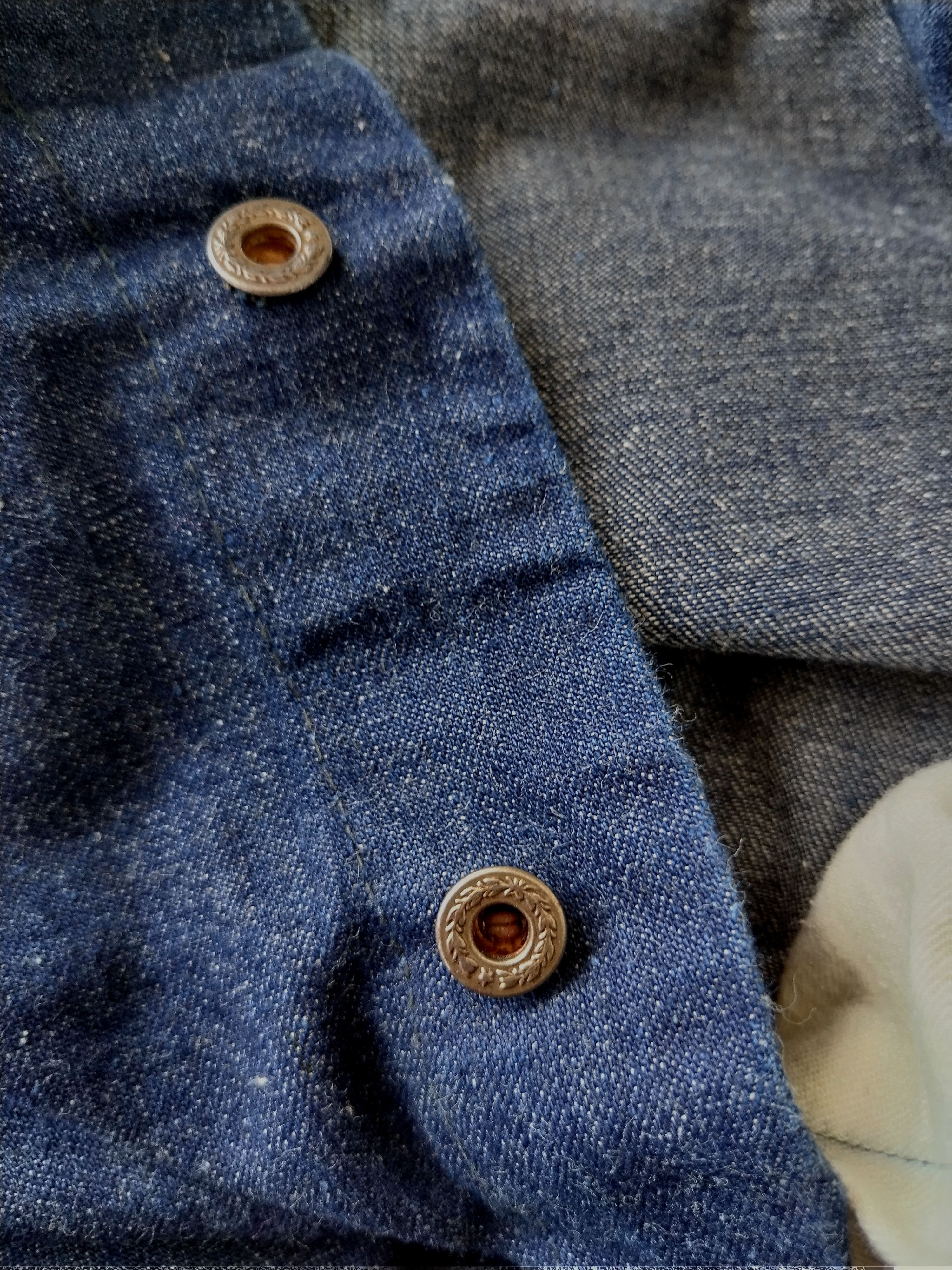 Vintage Vintage 40s wwii carpenter denim workwear Size US 36 / EU 52 - 9 Thumbnail