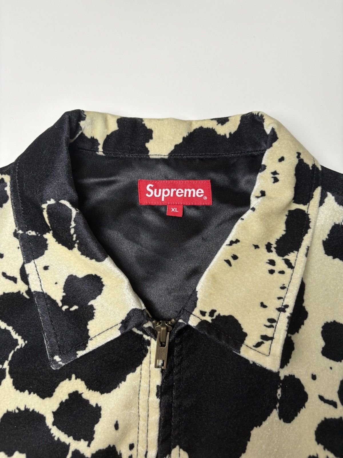 MサイズSupreme Velveteen Work Jacket Cow Supreme 2015 Velveteen Cow Work Jacket