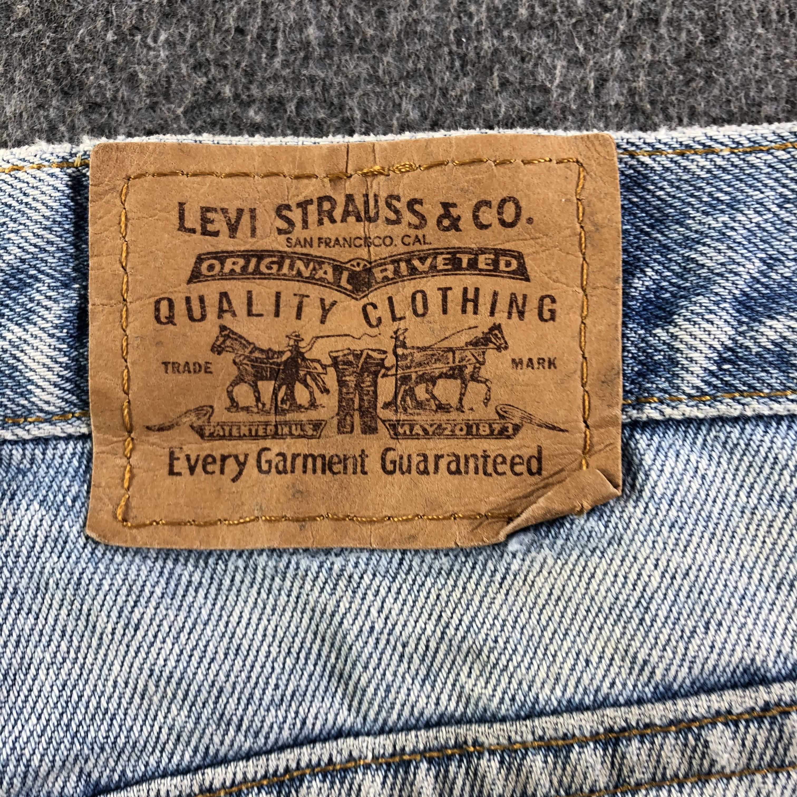 Levi's Vintage 90s Light Wash Levis Jeans-J3191 Size US 32 / EU 48 - 5 Thumbnail