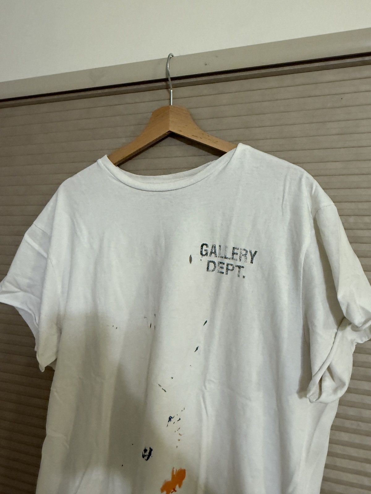 Gallery Dept. Gallery Dept Paint Splatter Miami Short Sleeve Size US L / EU 52-54 / 3 - 2 Thumbnail