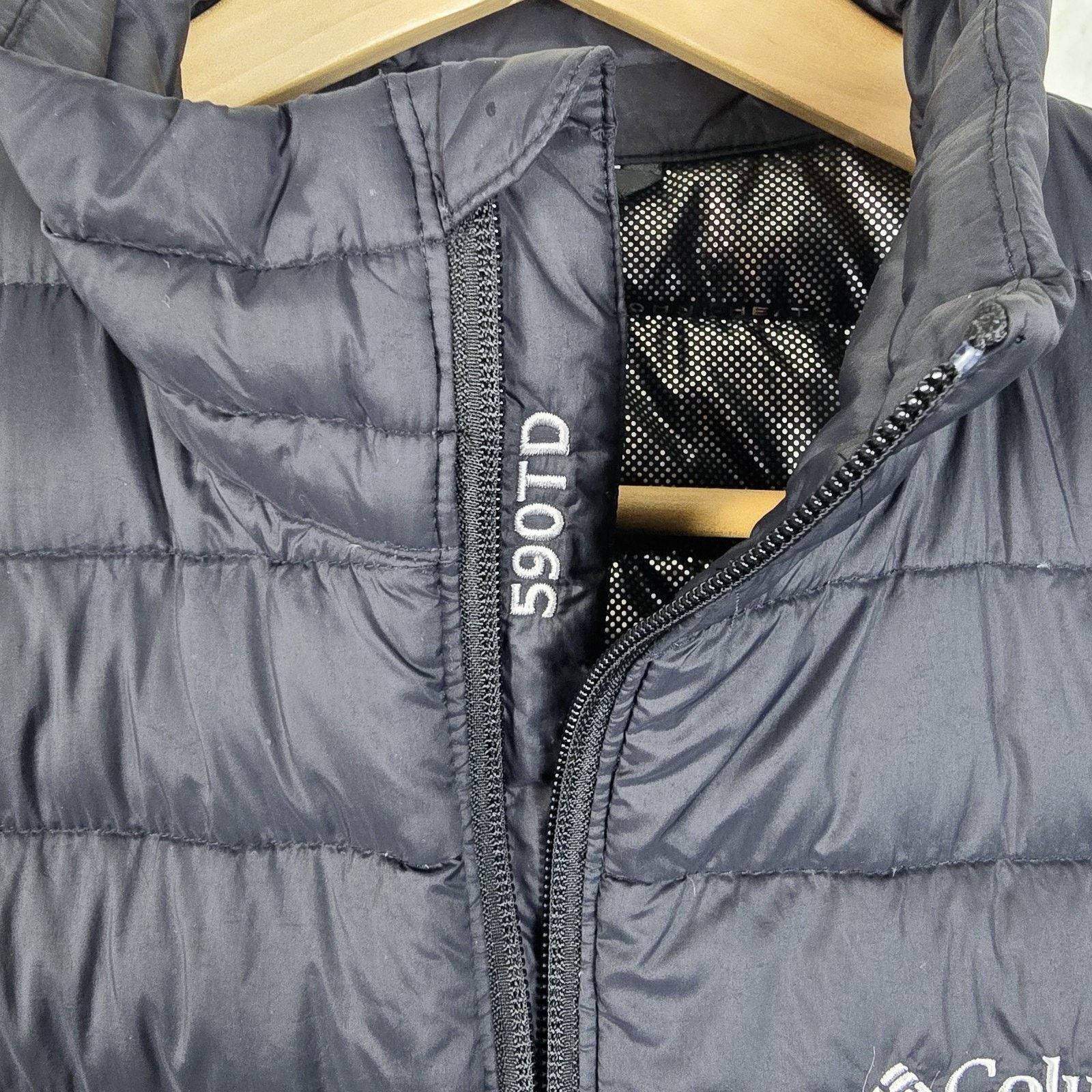 Columbia Columbia 590TD Turbo Down Mens Small Omni Heat Puffer Jacket Size US S / EU 44-46 / 1 - 6 Thumbnail