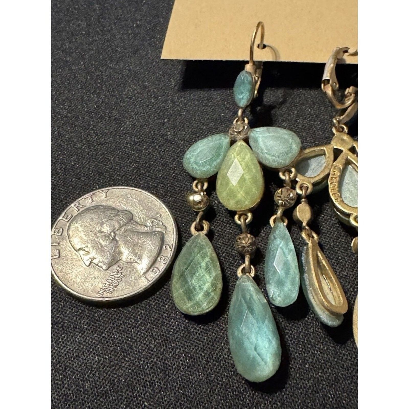 Other Carol Lee Vintage Costume Drop Dangle Earrings Size ONE SIZE - 4 Thumbnail