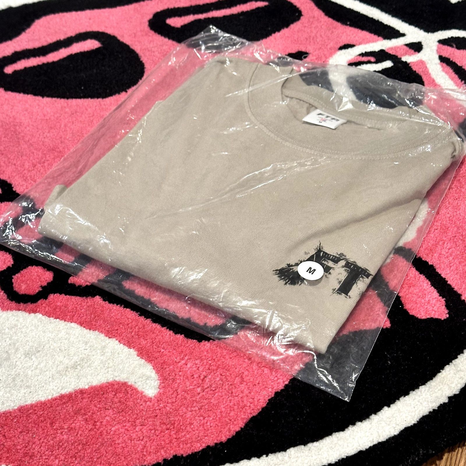 Fuck The Population FTP Grave Logo Tee (Sand) – Size M – NEW – As Pictured Size US M / EU 48-50 / 2 - 5 Thumbnail