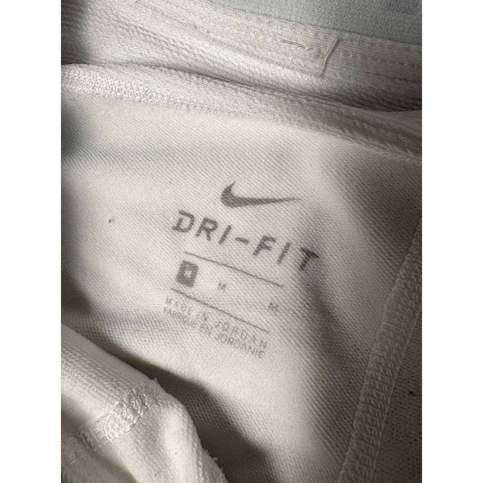 Nike VINTAGE Nike Pro Compression Pants Mens Medium White Running Training 929711 Size US 31 - 3 Thumbnail
