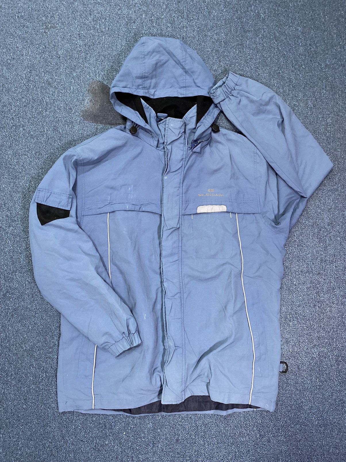 Balenciaga Balenciaga Detachable Hood Jacket Size US S / EU 44-46 / 1 - 1 Thumbnail