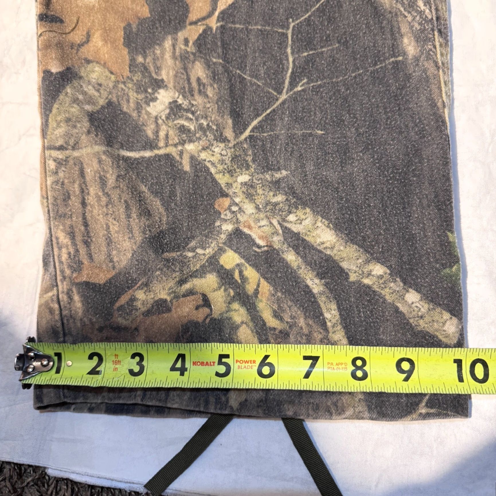 Vintage Mossy Oak Camo Pants Mens 2XL Cargo Loose Baggy Relaxed Wide Leg Y2K Hunting Size US 39 - 2 Thumbnail