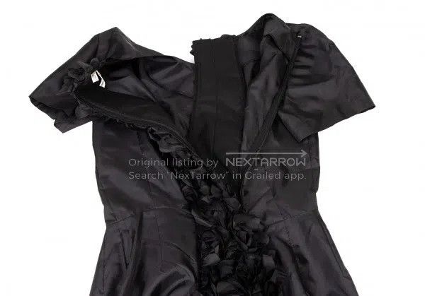 Comme des Garcons Comme Des Garcons size S Black Retro Design Jumpsuit Size 23" - 8 Thumbnail