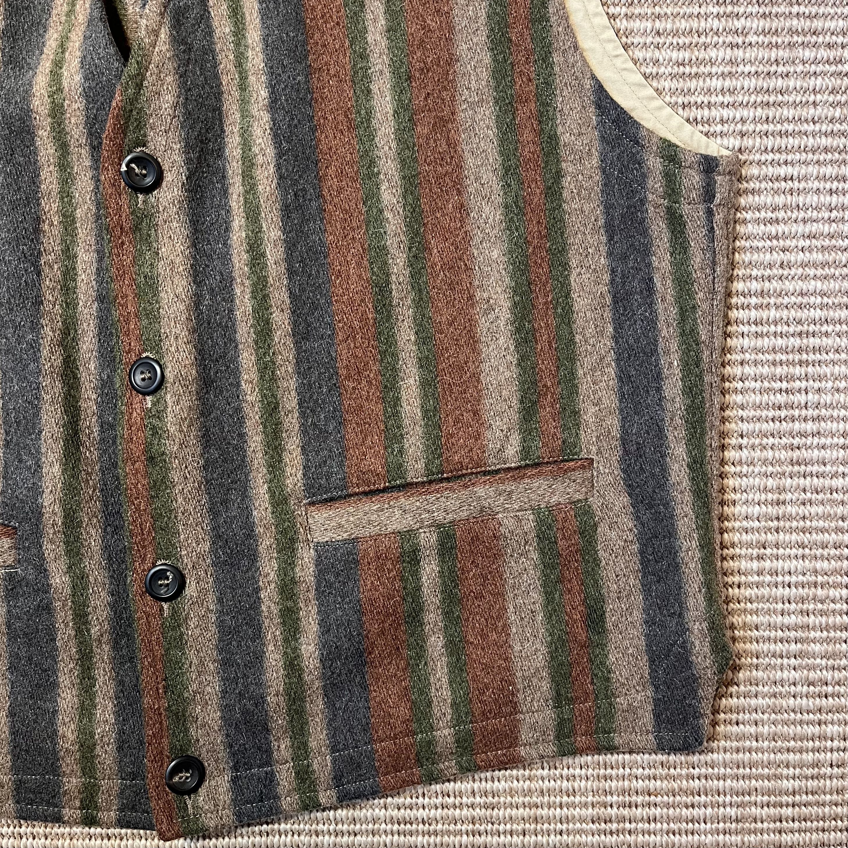 C.P. Company CP Company Men's Striped Waistcoat Size US M / EU 48-50 / 2 - 2 Thumbnail