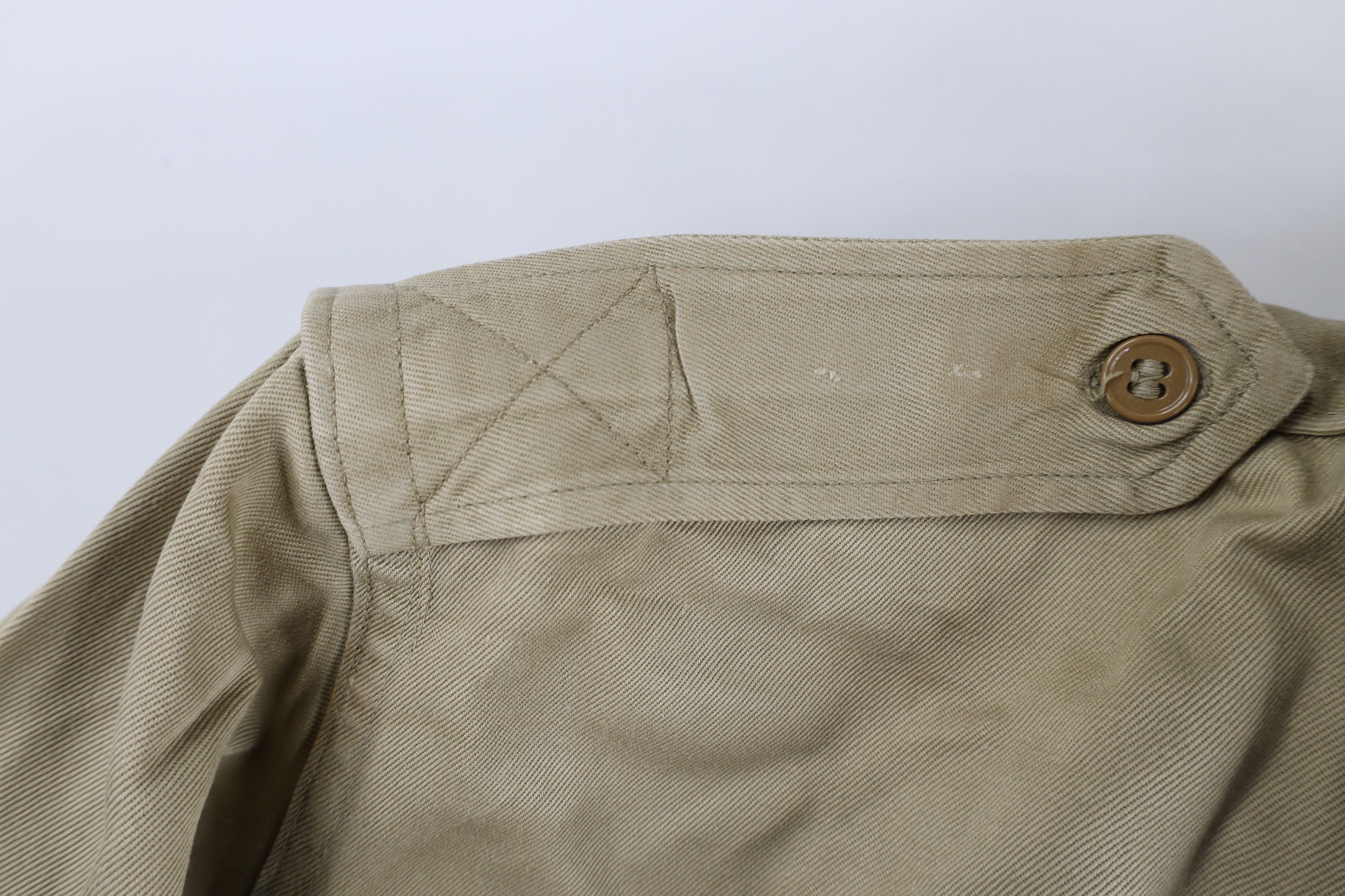 Vintage Vintage 50s Korean War Field Combat Fatigue Shirt Khaki USA Size US M / EU 48-50 / 2 - 8 Thumbnail