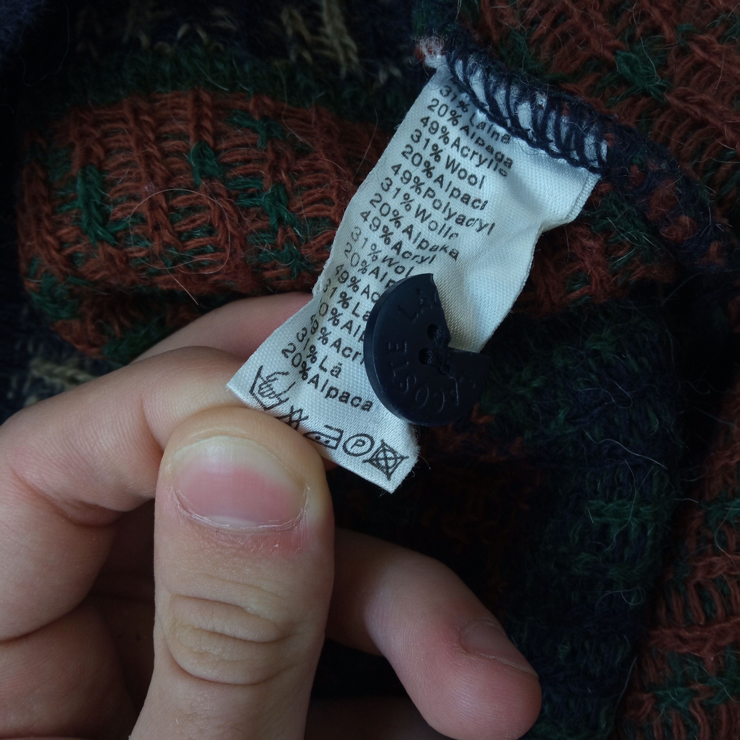 Lacoste × Vintage Lacoste crazy vintage sweater Size US M / EU 48-50 / 2 - 8 Thumbnail