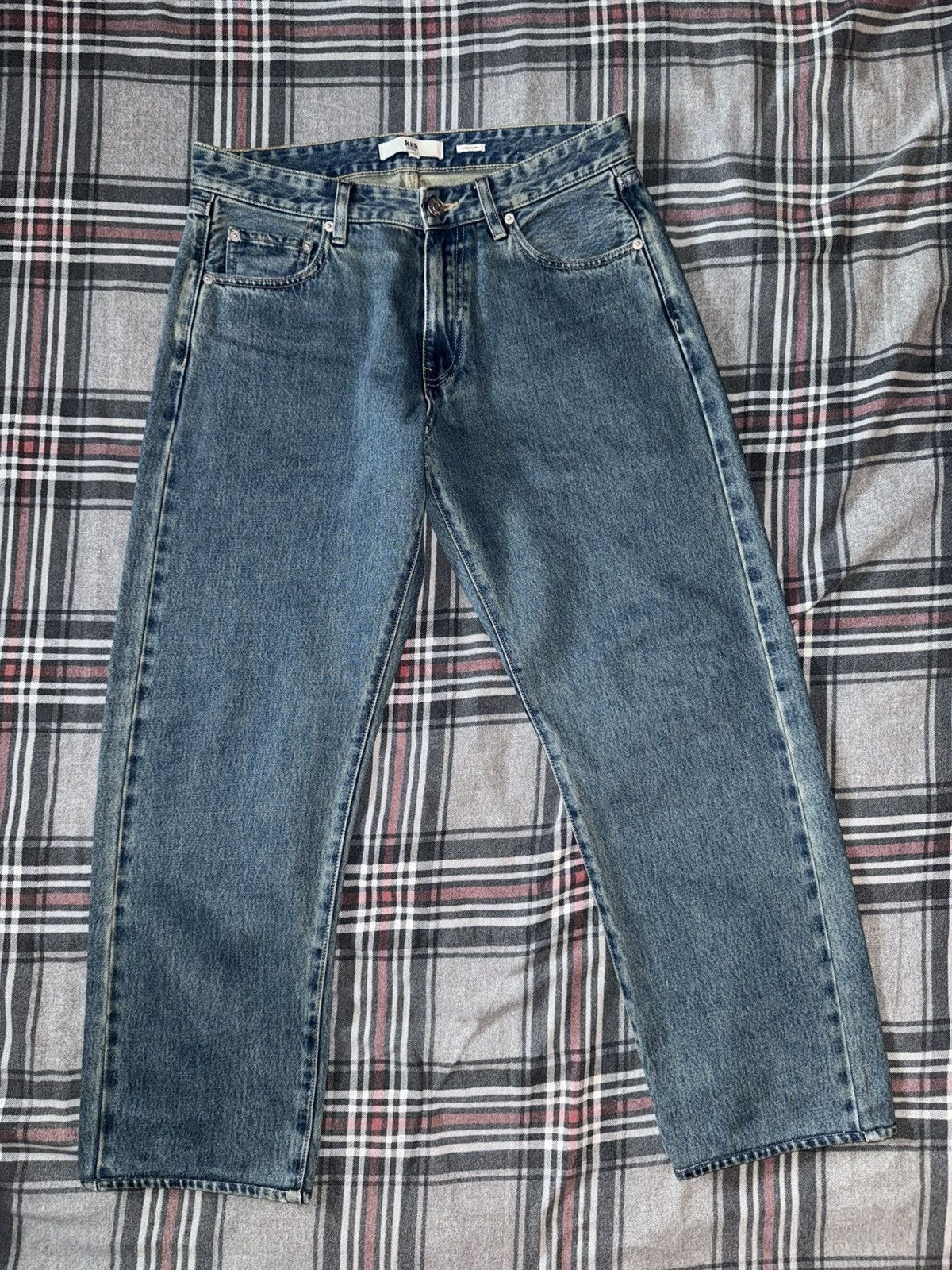 Kith Kith “The Webster Chill” Blue Jean Size 32 (altered) Size US 32 / EU 48 - 1 Thumbnail