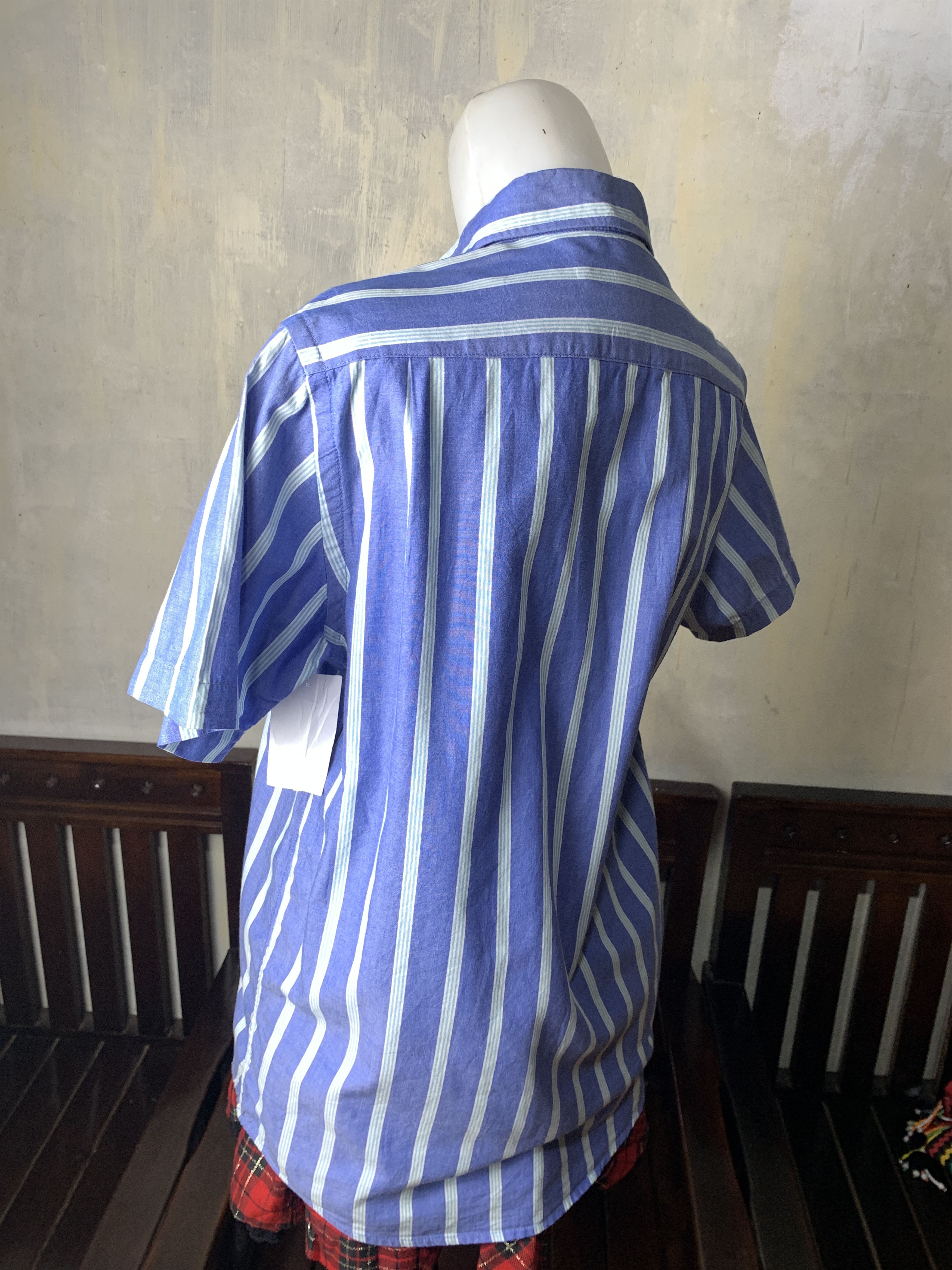 Abercrombie & Fitch Abercrombie & Fitch Stripes Pocket Shirt (XL) Size XL / US 12-14 / IT 48-50 - 3 Thumbnail