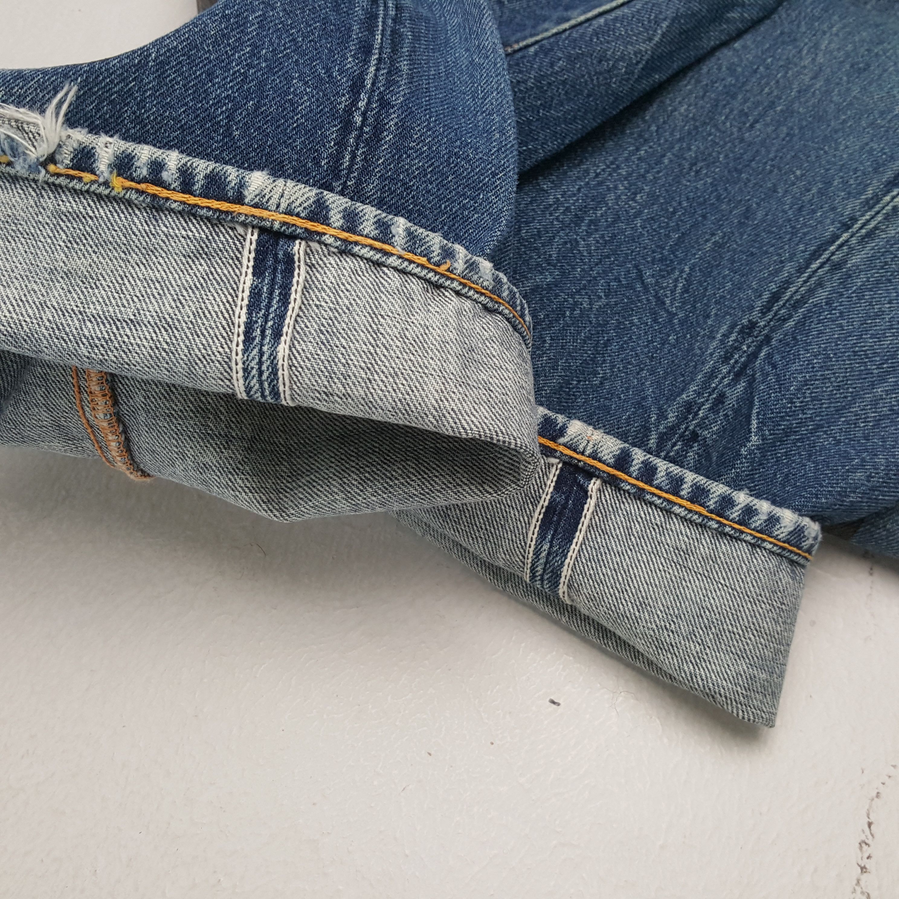 Evisu × Japanese Brand × Vintage Vintage EVISU Japanese Brand Daicock Custom Distressed Jean Size US 32 / EU 48 - 12 Thumbnail