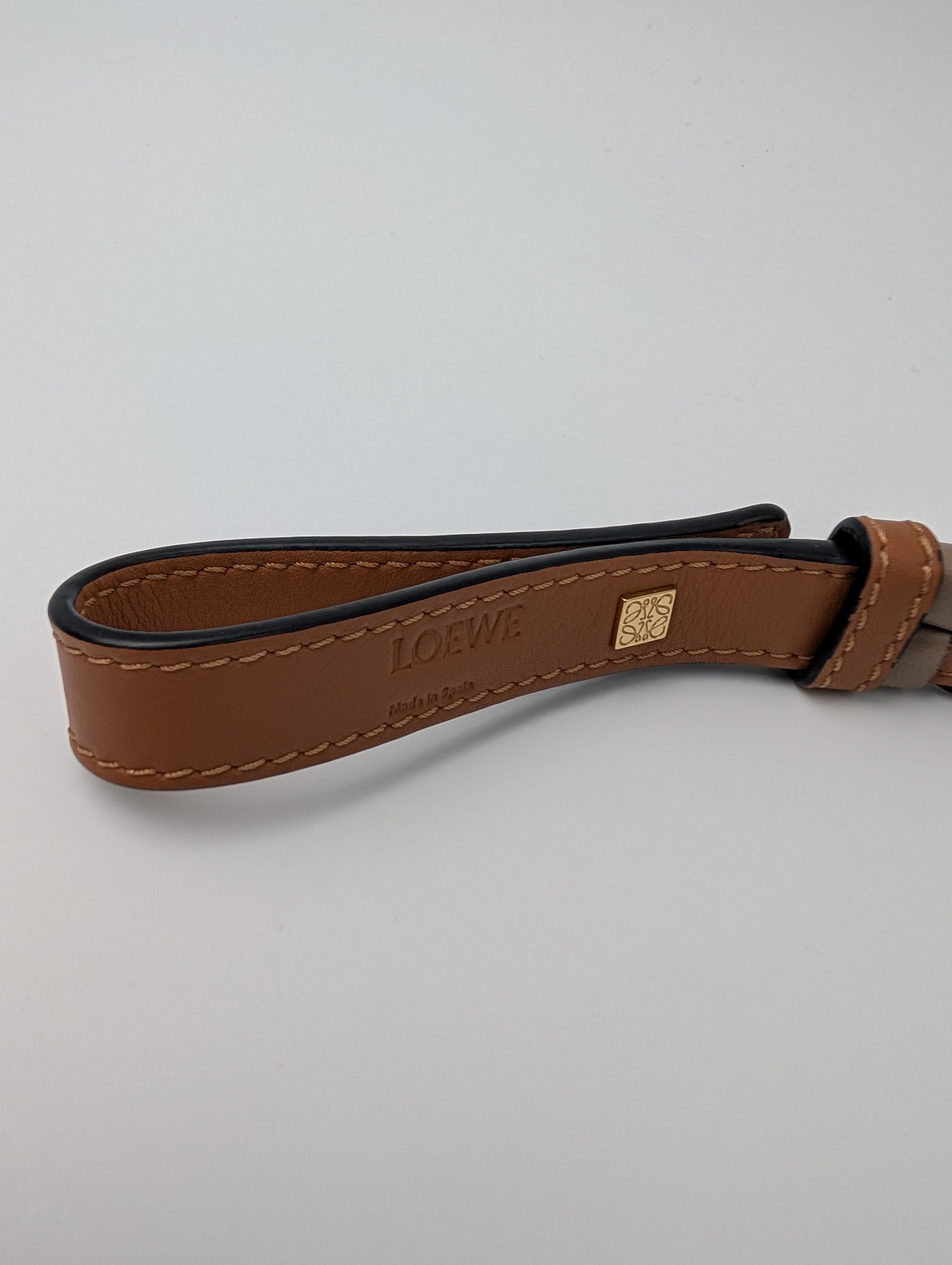Loewe Loewe Brown Leather Strap Size ONE SIZE - 4 Thumbnail