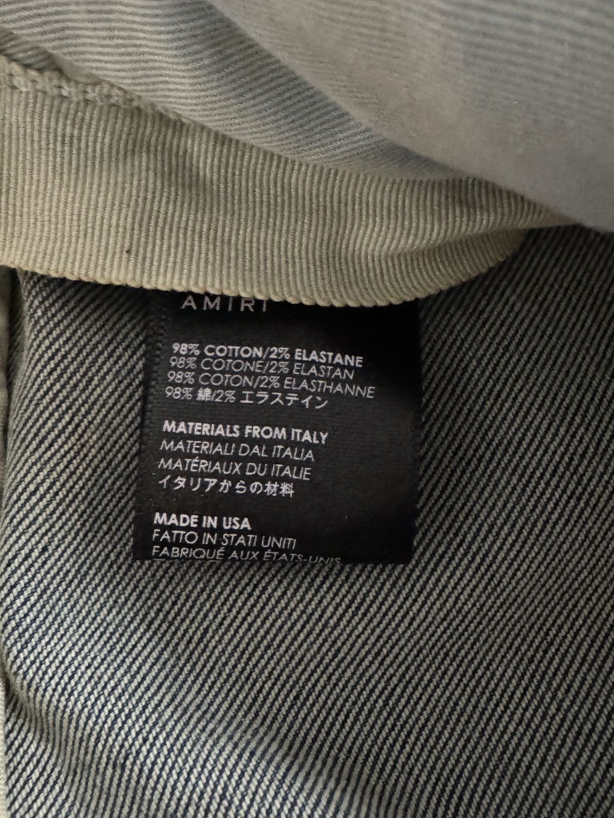 Amiri 💠Amiri💠 ART PATCH JEANS (32) Size US 32 / EU 48 - 5 Thumbnail