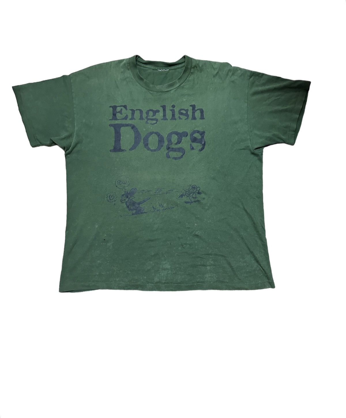 Band Tees Vtg 90s English Dogs hardcore punk band tees Size US XL / EU 56 / 4 - 1 Thumbnail