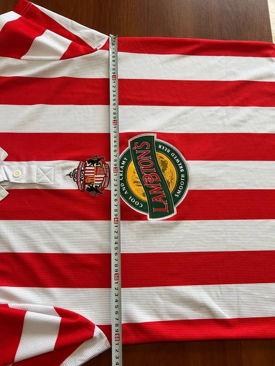 Vintage NEW! 1997/99 SUNDERLAND RETRO REMAKE HOME SOCCER JERSEY XL Size US XL / EU 56 / 4 - 15 Thumbnail