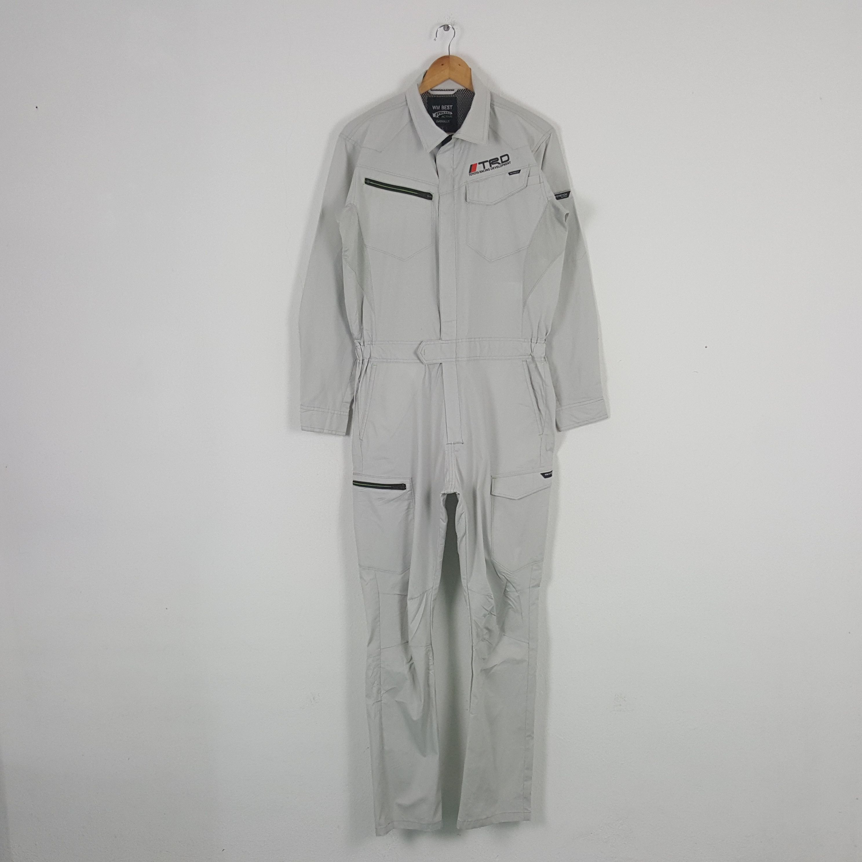 Japanese Brand × Vintage Vintage Toyota Racing Development TRD Coveral Jacket C286N17 Size US M / EU 48-50 / 2 - 4 Thumbnail