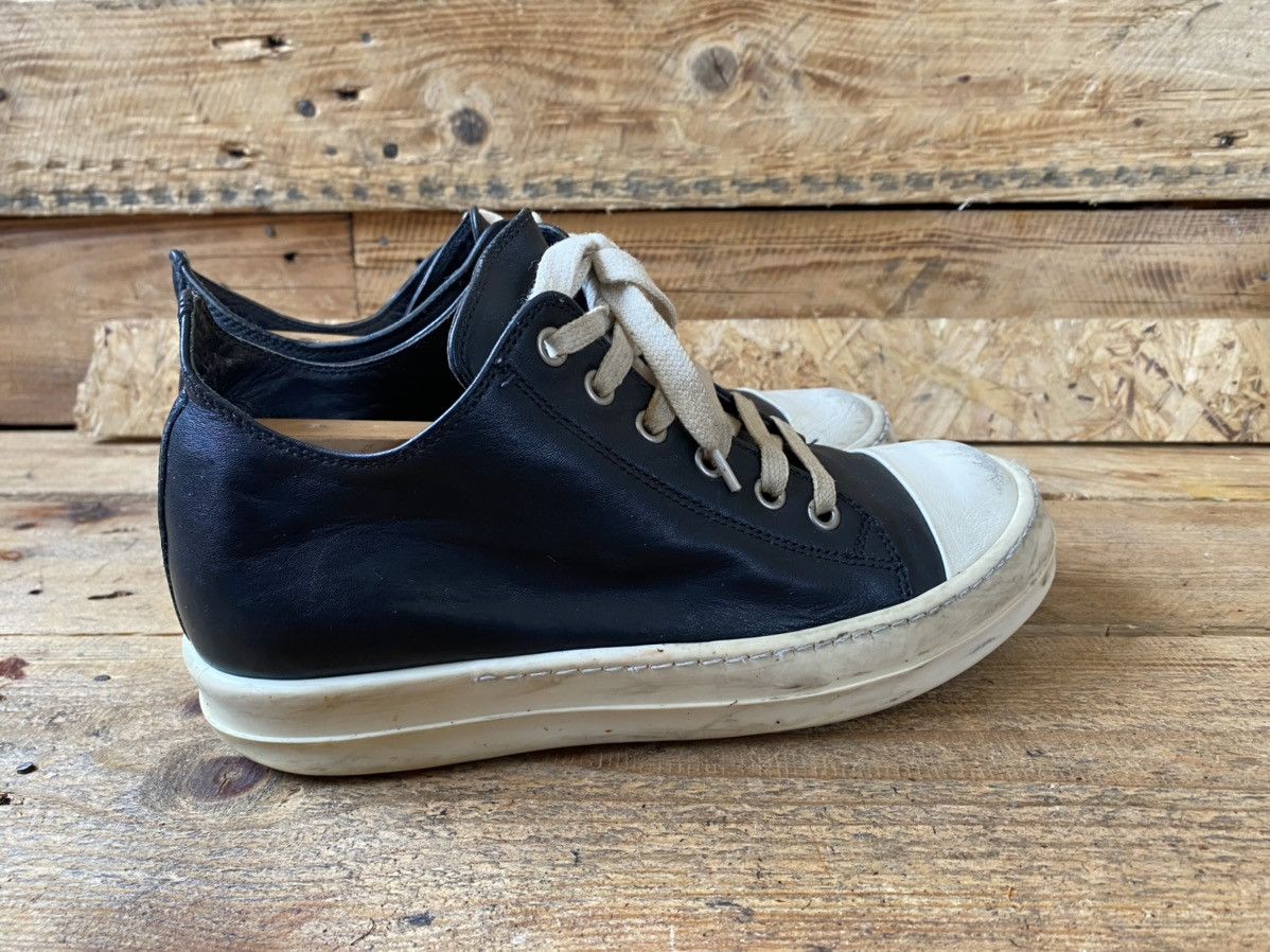 Rick Owens Rick owens F/W 18 mainline low top leather sneakers sz 36 Size US 5.5 / IT 35.5 - 8 Thumbnail