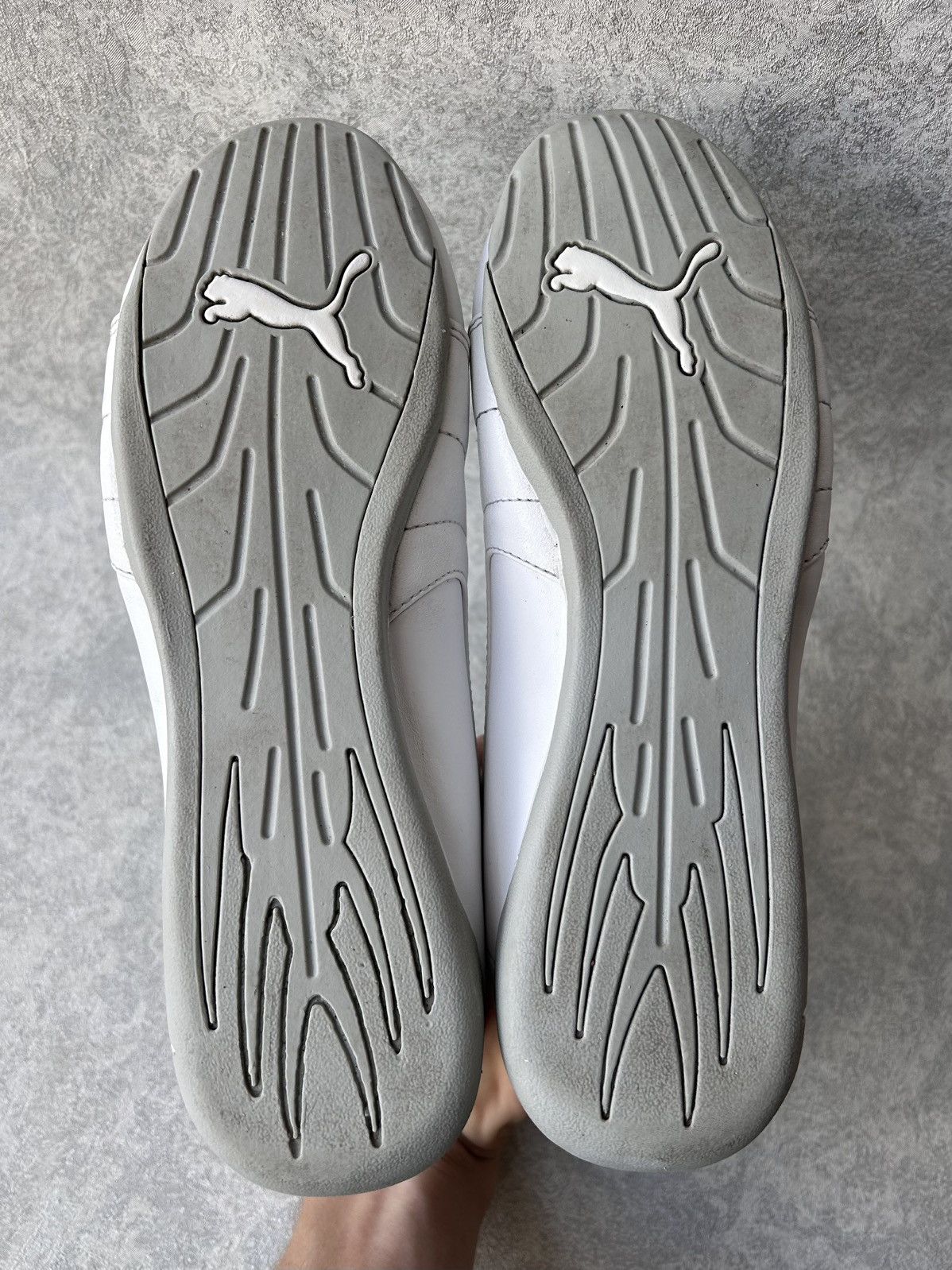 Puma Y2K Puma Speedcat White Leather Low Top Sneakers Size US 8.5 / IT 38.5 - 11 Thumbnail