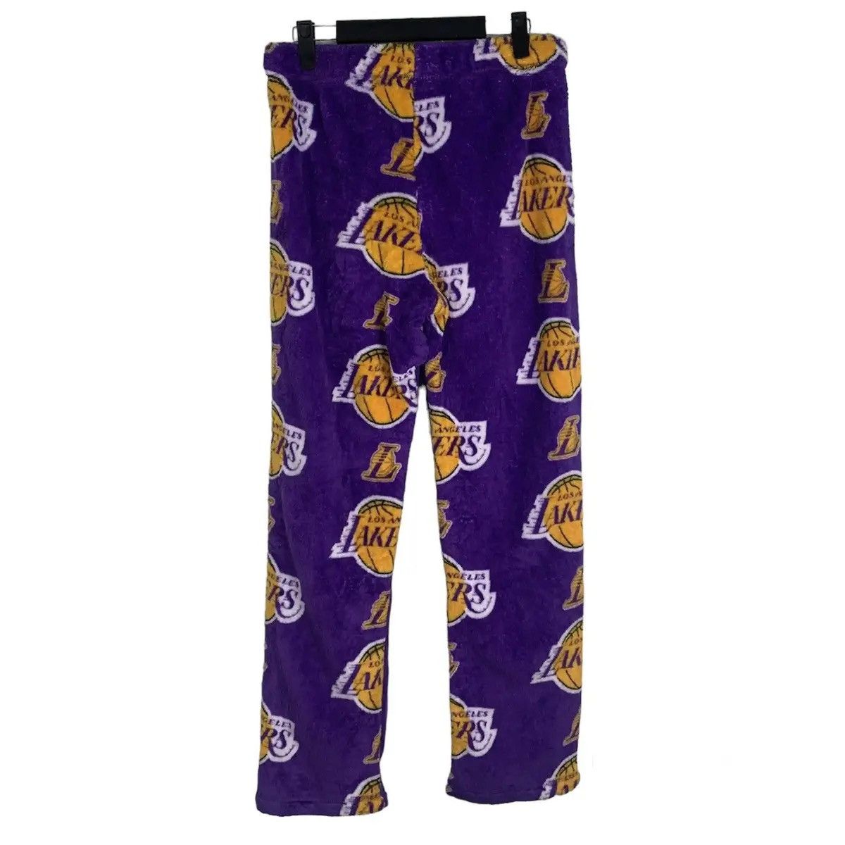 NBA Vintage Lakers Monogram NBA Fleece Pants Spring Waist Size L Size US 34 / EU 50 - 2 Thumbnail