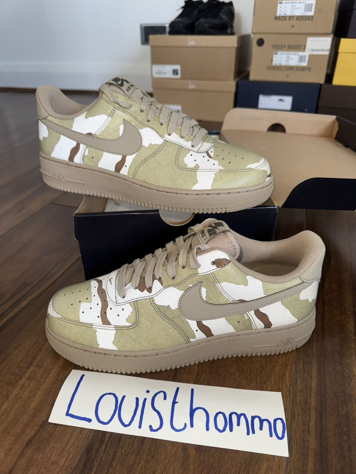 Nike Nike Air Force Low 1 ‘07 LV8 Reflective Desert Camo Size US 9 / EU 42 - 1 Thumbnail