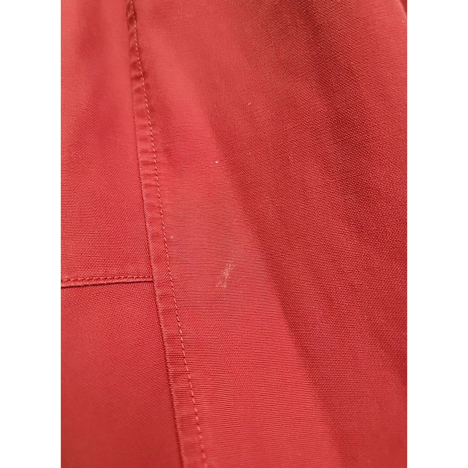 Vintage L.L. Bean Women's Red Button Up Jacket XL Plaid Lining Corduroy Collar Jacket Size XL / US 12-14 / IT 48-50 - 6 Thumbnail