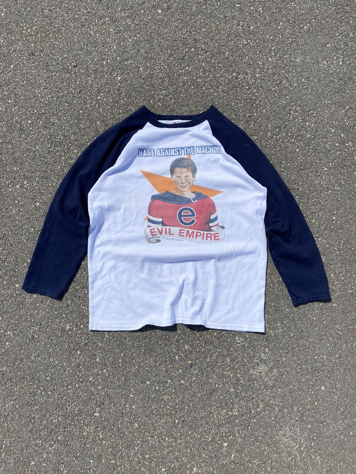 “Evil Empire” Long Sleeve Shirt in Retro-Propaganda Style