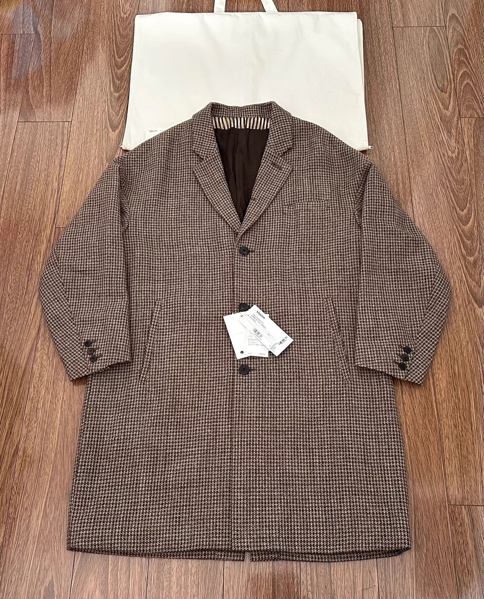 Visvim VISVIM HAMMONS COAT (TWEED) Tweed Suit Jacket/Coat Size US M / EU 48-50 / 2 - 1 Thumbnail
