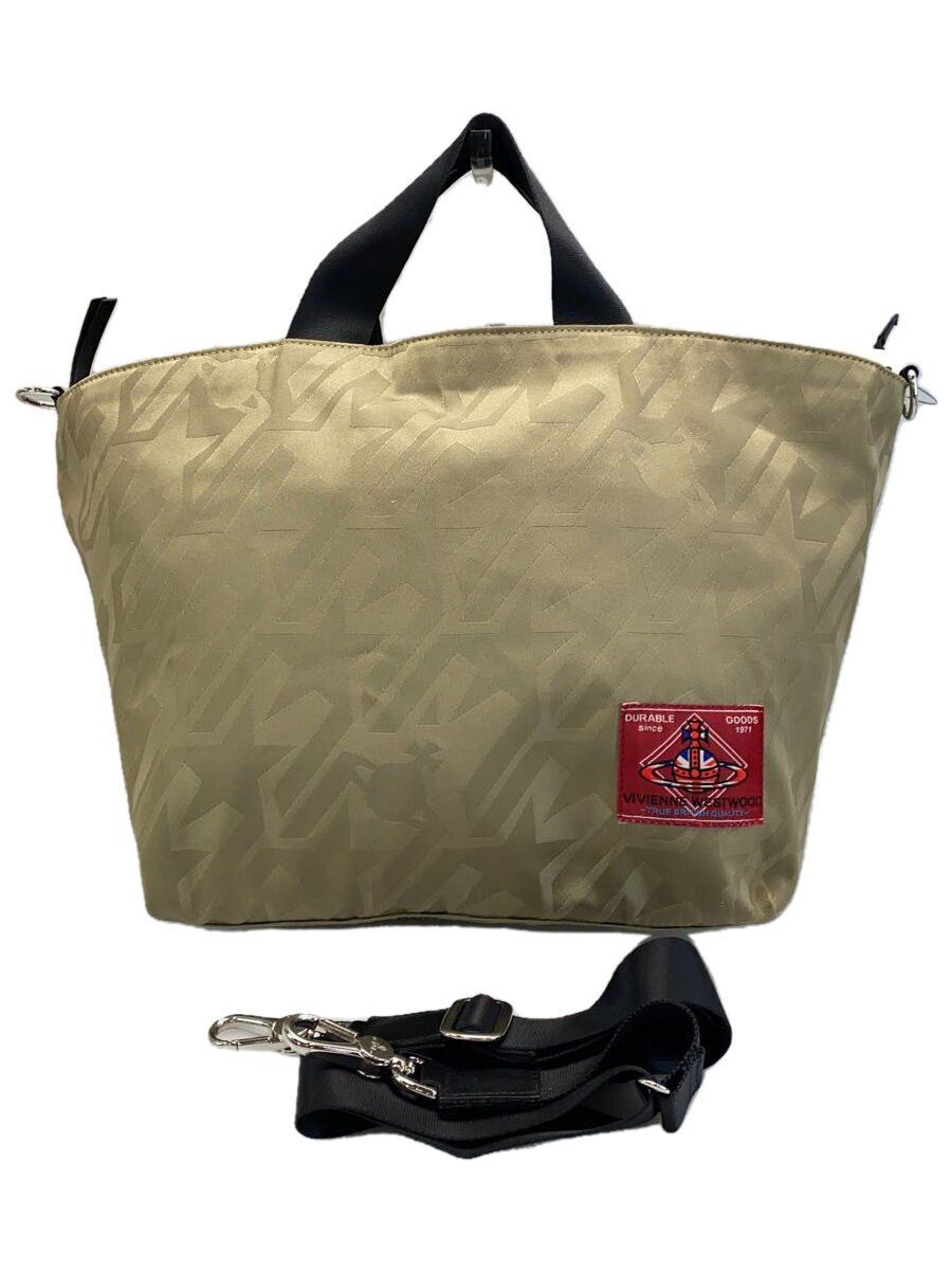 Vivienne Westwood Orb Shoulder Bag in Beige, Men's