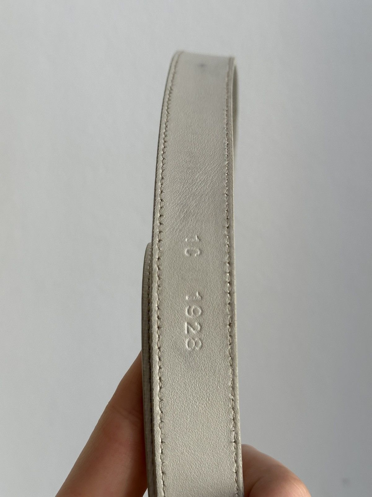 Prada Prada Vintage Leather Belt Size ONE SIZE - 4 Thumbnail
