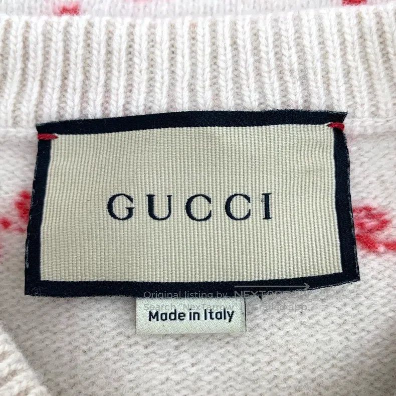 Gucci Gucci Colour block logo jacquard animal full print wool ro Size US S / EU 44-46 / 1 - 5 Thumbnail