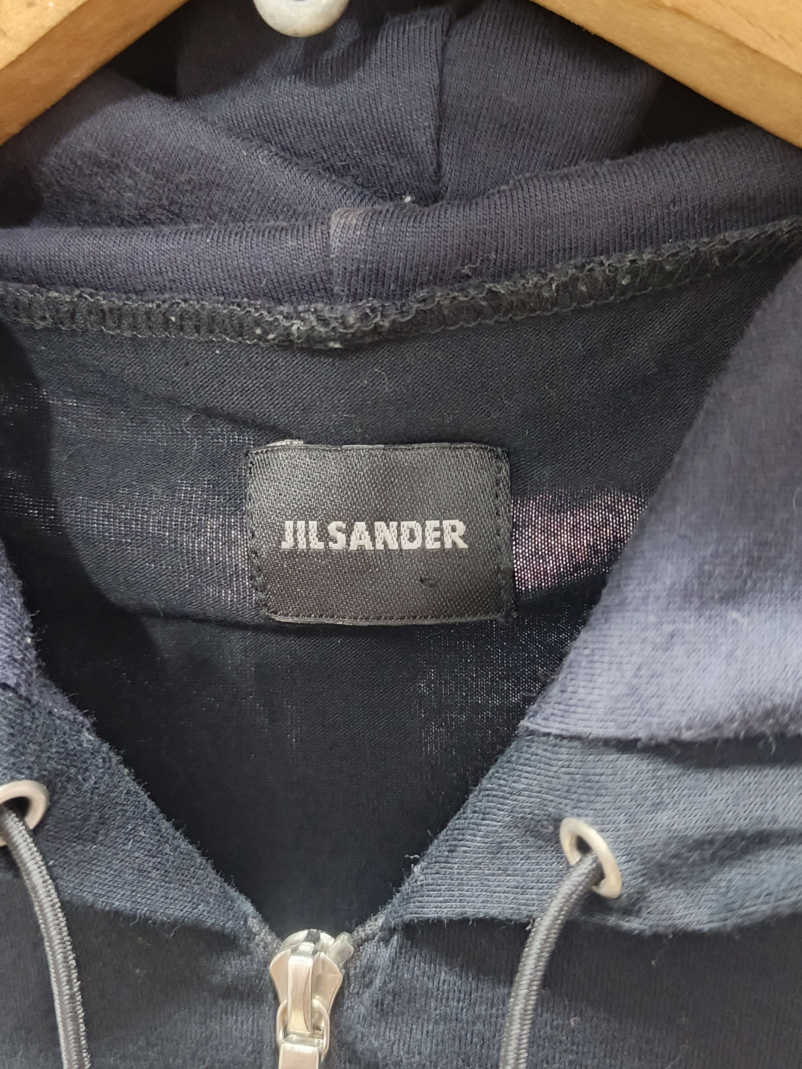 Jil Sander Jil Sander Double Striped Zip Hoodie Size US L / EU 52-54 / 3 - 2 Thumbnail