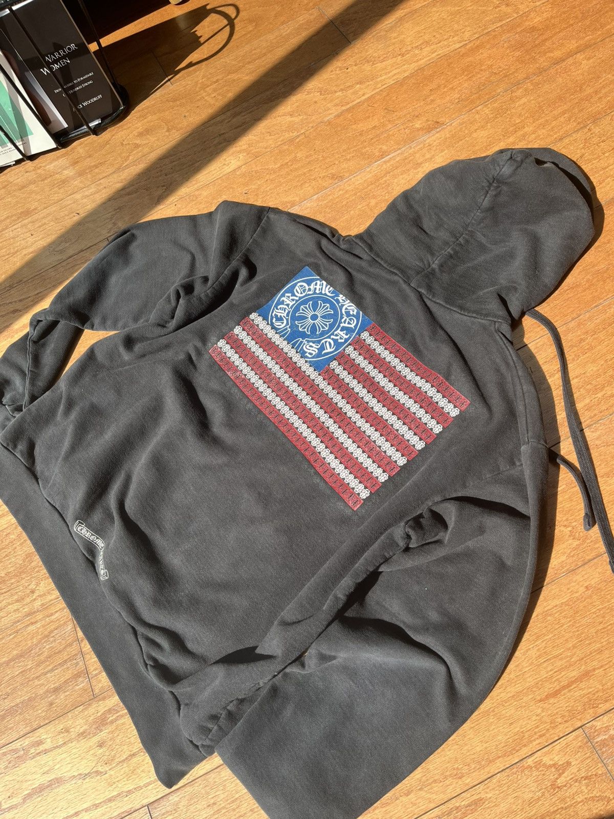 Chrome Hearts American Flag Hoodie | Grailed