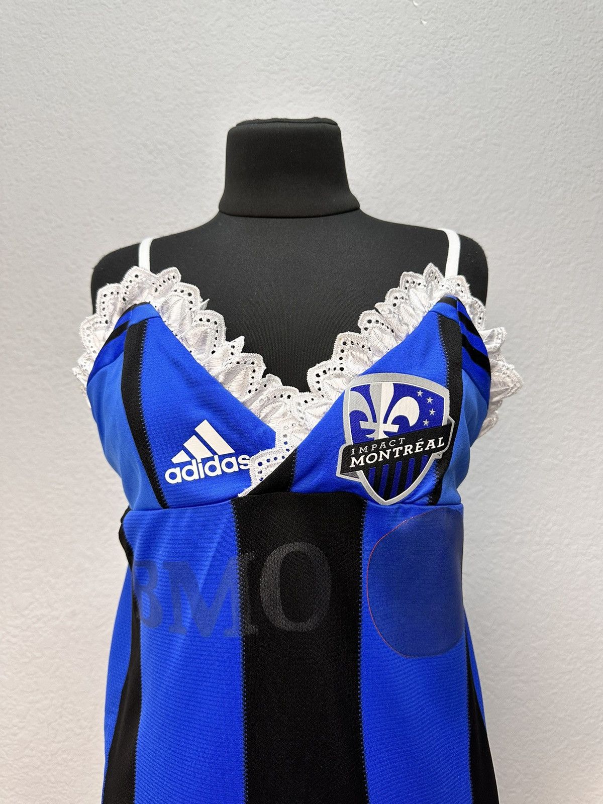 Adidas Vintage Montreal jersey Handmade Dress t-shirt Milan Japan Size M / US 6-8 / IT 42-44 - 4 Thumbnail