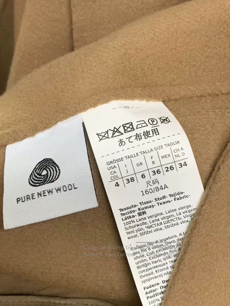 Max Mara Max Mara Classic Wool Coat Jacket Size XS / US 0-2 / IT 36-38 - 4 Thumbnail