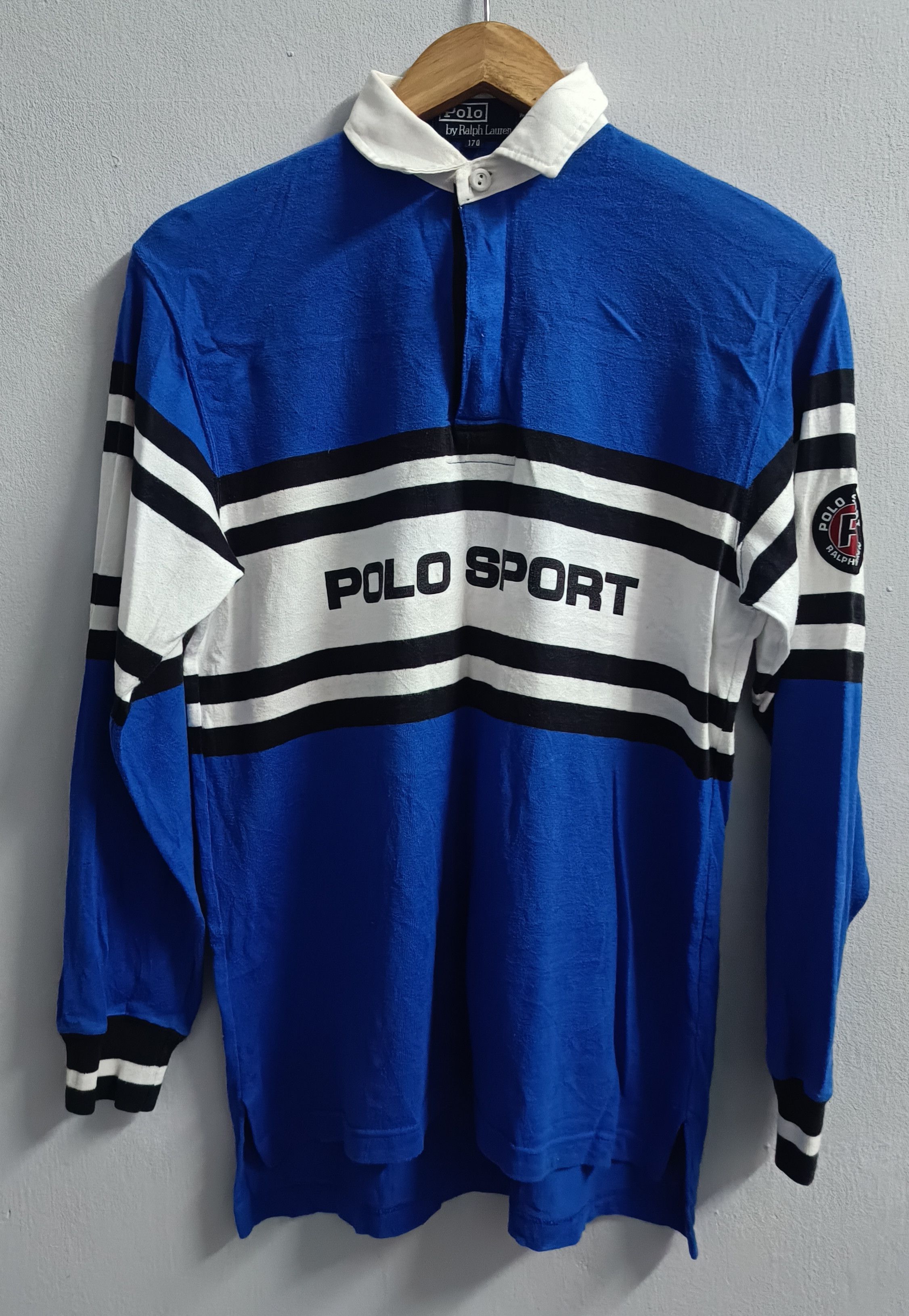 Polo Ralph Lauren Rare 1992 polo sport spell out Rugby Shirt