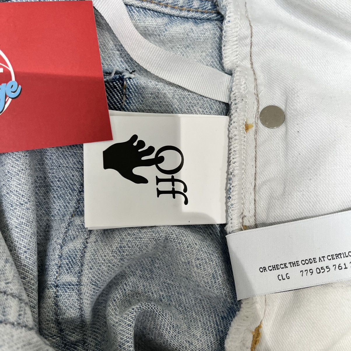 Off-White Off White Denim Jeans Size US 33 - 8 Thumbnail