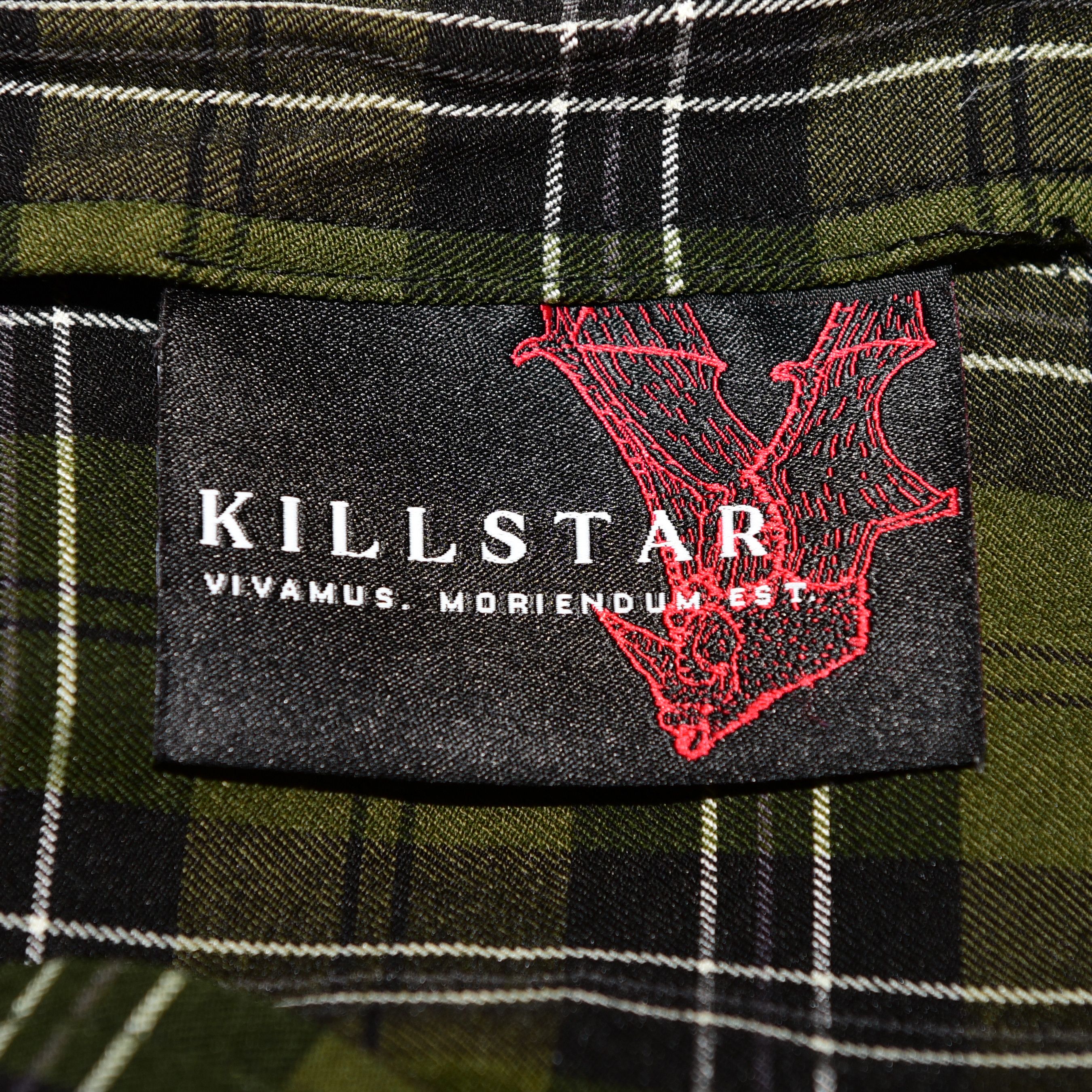 Killstar Killstar Plaid Mini Skirt Size 30" / US 8 / IT 44 - 4 Thumbnail