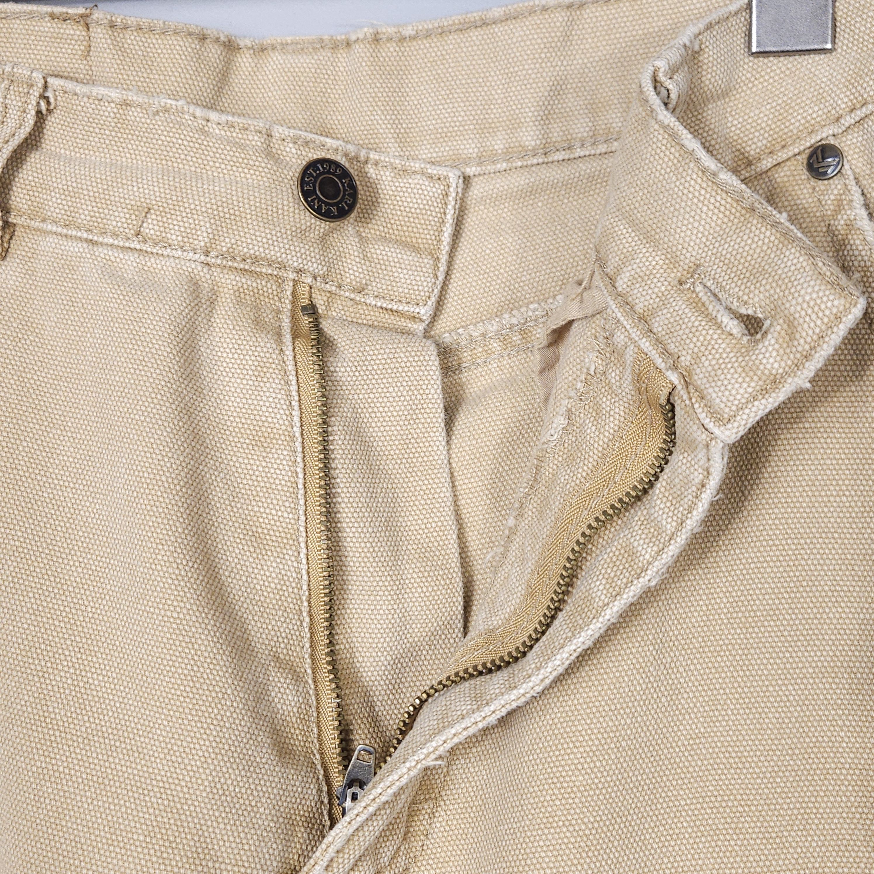 Karl Kani Karl Kani Duck Pants Canvas Painted Distress S(W28 L30,5) Size US 28 / EU 44 - 7 Thumbnail
