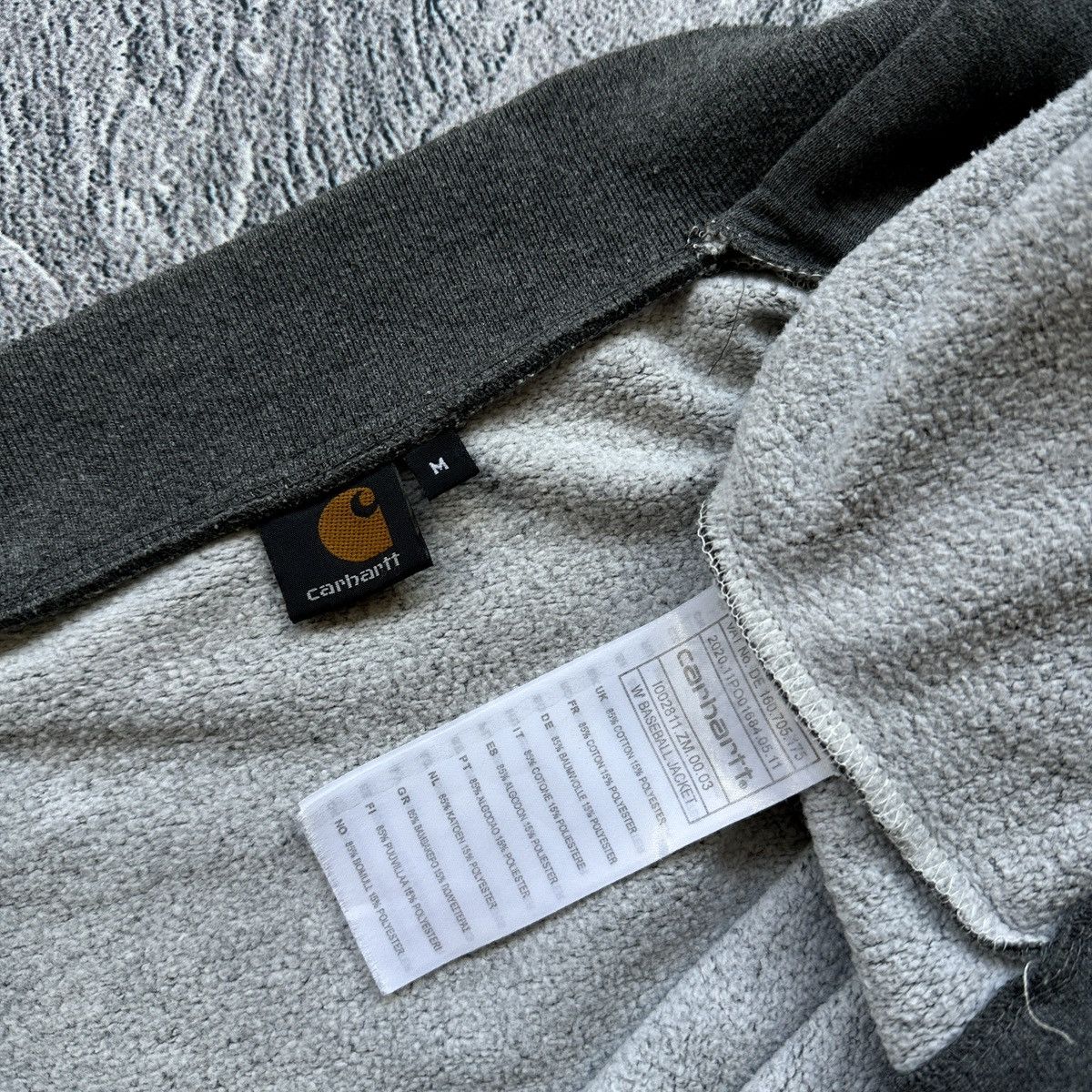 Carhartt Wip Women’s Bomber Jacket Carhartt Wip Baseball Gray Size: M Size M / US 6-8 / IT 42-44 - 8 Thumbnail