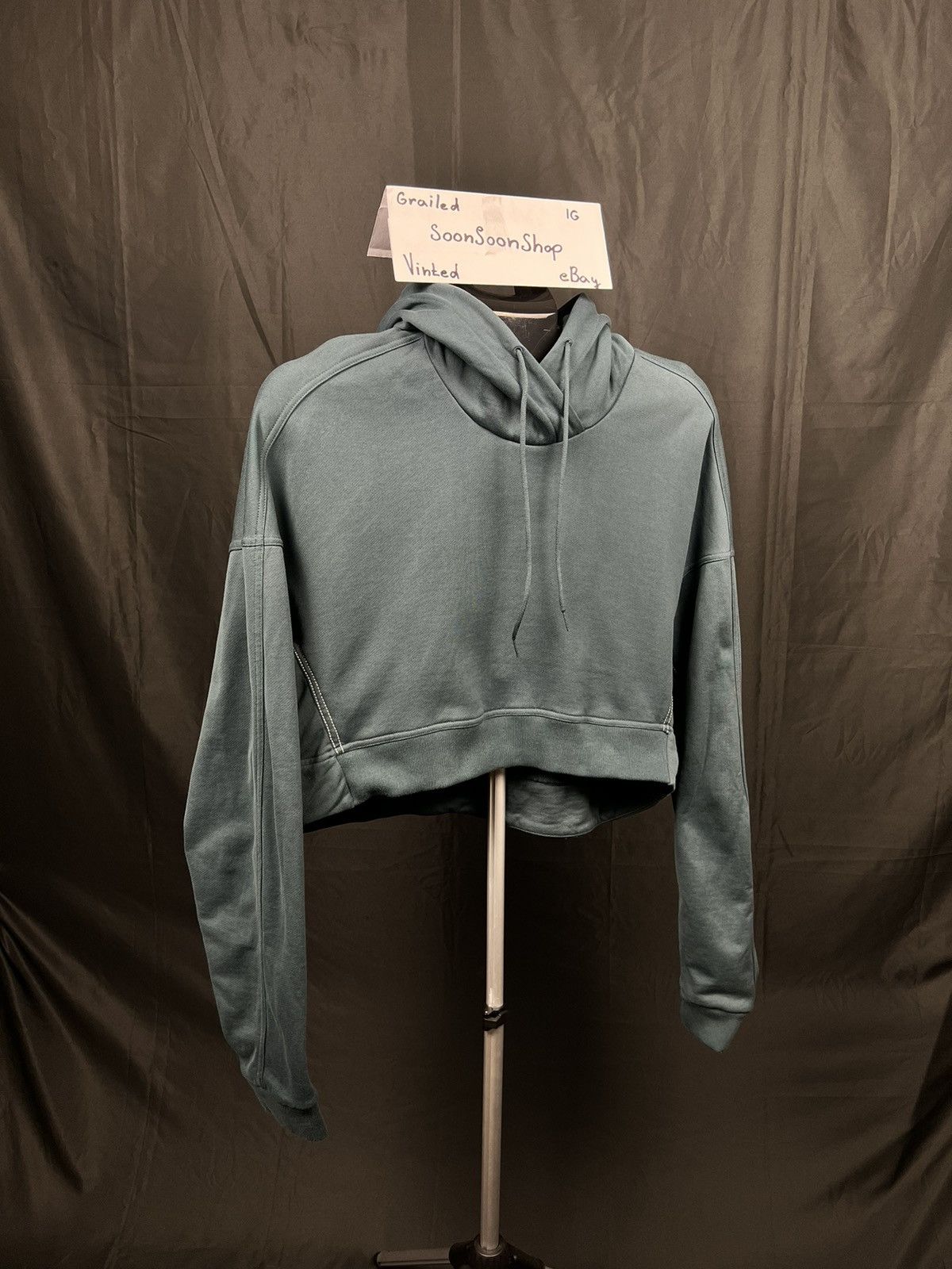 Japanese Brand × Y-3 × Yohji Yamamoto Yohji Yamamoto Y-3 rose crop hoodie "Yohji Love" Size M / US 6-8 / IT 42-44 - 1 Thumbnail