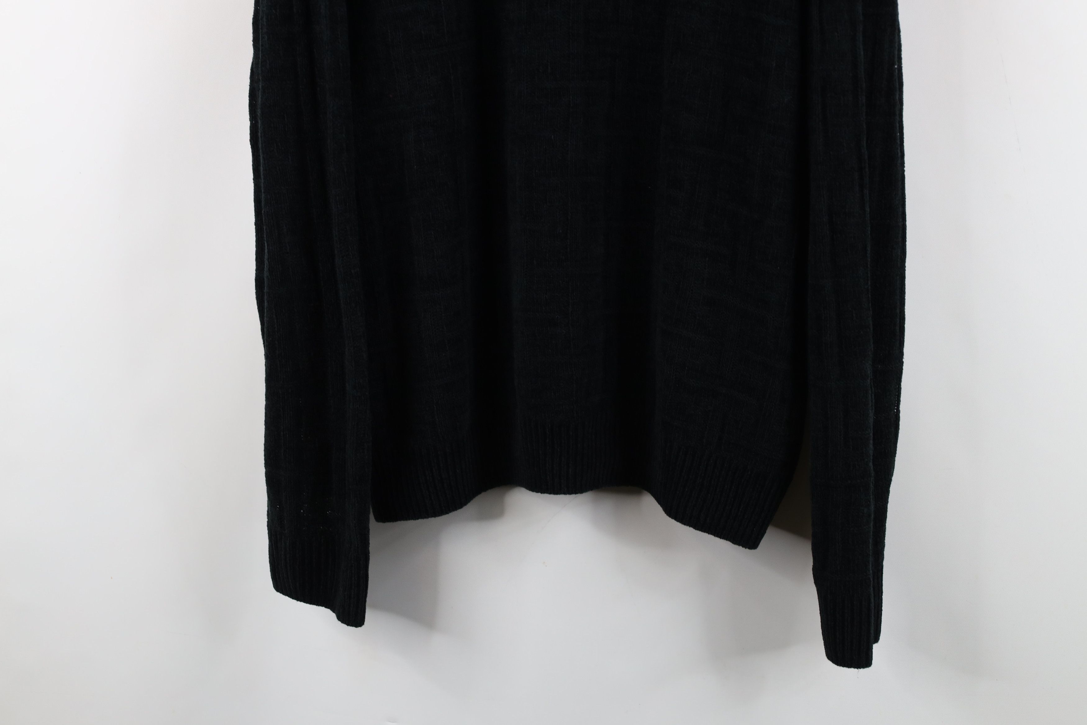 Vintage Vintage 90s Streetwear Thin Fleece Knit Crewneck Sweater Size US XL / EU 56 / 4 - 3 Thumbnail