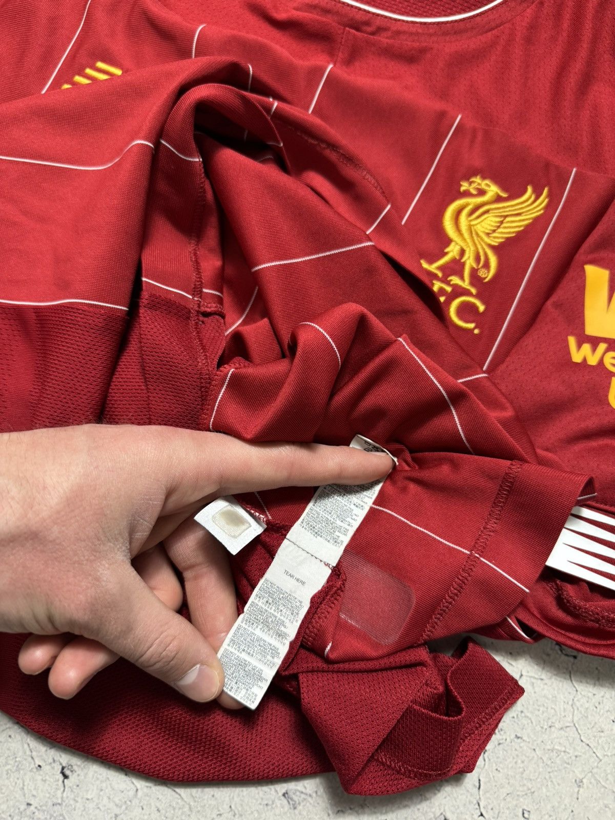 New Balance New Balance FC Liverpool 2019/2020 Soccer Jersey Football Size US M / EU 48-50 / 2 - 9 Thumbnail