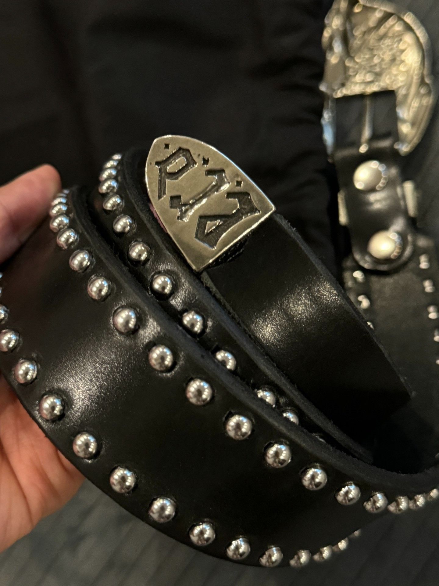 Enfants Riches Deprimes Enfants Riches Deprimes Eagle Rivet Belt 2501-Nextarrow Size ONE SIZE - 3 Thumbnail